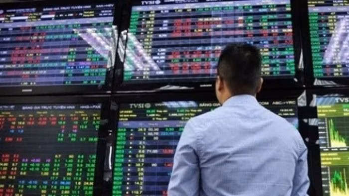 Áp lực bán ròng từ khối ngoại gây sức ép lên chỉ số VN-Index.