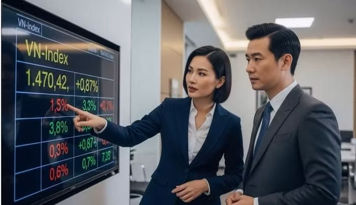Biểu đồ diễn biến VN-Index vượt ngưỡng 1.900 điểm
